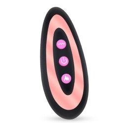Tiberio Dildo Realista Turbo Shaking con Thrusting, Rotación 360 y Control Remoto Silicona Líquida