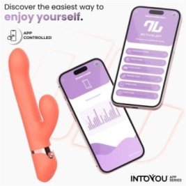Mindy Vibrador con Anillo de Bolas Up and Down, Finger y Pulsación con APP