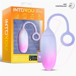 Huevo con APP Silicona Doble Capa Rosa/Azul