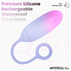 Huevo con APP Silicona Doble Capa Rosa/Azul