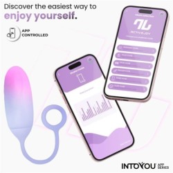 Huevo con APP Silicona Doble Capa Rosa/Azul
